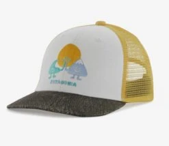 Patagonia Kids' Trucker Hat -KUHL Sales 10803 PEAK PALS WHITE l