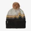 Patagonia Kid's Powder Town Beanie -KUHL Sales 15538 RIDGE INK BLACK l