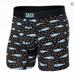 Saxx Vibe Super Soft Boxer Brief -KUHL Sales 19523 FISH AND CHIPS l