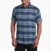 KUHL Men's Skorpio S/S Shirt -KUHL Sales 21472 BLUE CHALK l
