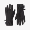 Patagonia Kids Synchilla Fleece Gloves -KUHL Sales 25487 BLACK l