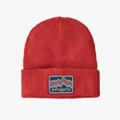 Patagonia Kids Logo Beanie -KUHL Sales 29941 RIDGE SUMAC RED l