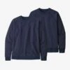 Patagonia Men's Reversible Shearling Crew -KUHL Sales 30011 New Navy l