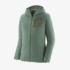 Patagonia Women's R1 Air Full Zip Hoody -KUHL Sales 30283 HEMLOCK GREEN l