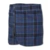Women's Plaid Wool Skirt -KUHL Sales 30362 BLUE l