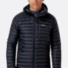 Rab Men's Microlight Alpine Jacket -KUHL Sales 30393 BLACK l