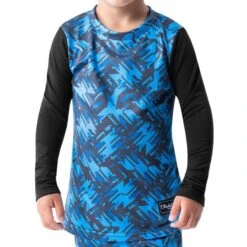 Blackstrap Kid's Therma Crew Top 10 Blackstrap Kid's Therma Crew Top -KUHL Sales 30408 SLASHER BLUE l