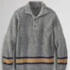 Pendleton Men's Camp Stripe Henley Sweater