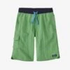 Patagonia Boys Baggies Boardshorts 9 In. -KUHL Sales 30750 BLOOM GREEN l