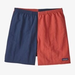 Patagonia Men's Baggies Shorts - 5" -KUHL Sales 30772 HARLEQUIN SUMAC RED l