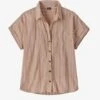 Patagonia Women's Lightweight A/C Shirt -KUHL Sales 30793 GOOD TIMES EV MAUVE l