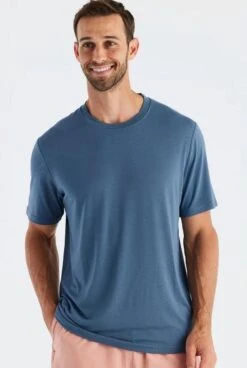 Men's Bamboo Motion Tee -KUHL Sales 31062 SLATE BLUE l