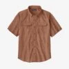 Patagonia Men's Self Guided Hike Shirt -KUHL Sales 31603 FERTILE BROWN l