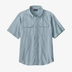 Patagonia Men's Self Guided Hike Shirt -KUHL Sales 31603 STEAM BLUE l
