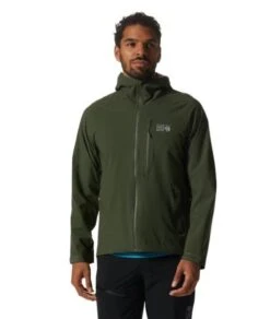 Mountain Hardwear Men's Stretch Ozonic Jacket -KUHL Sales 31796 SURPLUS GREEN l