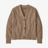 Patagonia Women's Recycled Wool Cardigan 2 Patagonia Women's Recycled Wool Cardigan -KUHL Sales 32129 EL CAP KHAKI l