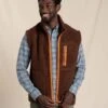 Men's Sespe Sherpa Vest -KUHL Sales 32343 DARK ROAST l