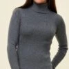 Krimson Klover Women's Lola Turtleneck -KUHL Sales 32425 CHARCOAL l