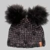 Obermeyer Kid's Paris Pom Pom Beanie 1 Obermeyer Kid's Paris Pom Pom Beanie -KUHL Sales 32528 BLACK l