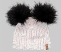 Obermeyer Kid's Paris Pom Pom Beanie -KUHL Sales 32528 WHITE l
