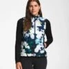 The North Face Women's ThermoBall Eco Vest 2.0 -KUHL Sales 32585 SUMMIT NAVY FLORAL l