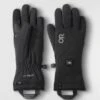 Outdoor Research Women's Sureshot Heated Softshell Gloves -KUHL Sales 32900 BLACK l