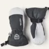 Hestra Kids Army Leather Heli Ski Jr. Mitt -KUHL Sales 33065 GREY l