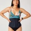Women's Dahlia Tankini 1 Women's Dahlia Tankini -KUHL Sales 33149 JARDIN BLACK l
