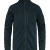 Fjallraven Men's Abisko Lite Fleece Jacket -KUHL Sales 33178 NAVY l