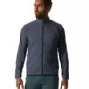 Mountain Hardwear Men's Kor Air Shell FZ Jacket -KUHL Sales 33209 BLUE SLATE l