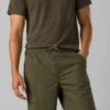 Prana Men's Double Peak E-Waist Short -KUHL Sales 33284 CARGO GREEN l