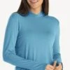 Women's Bamboo Shade Hoody II 1 Women's Bamboo Shade Hoody II -KUHL Sales 33313 BLUESTONE l