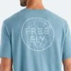 Men's No Wake Tee 1 Men's No Wake Tee -KUHL Sales 33316 HEATHER BLUE FOG l