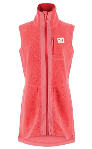 Kari Traa Women's Sanne Pile Vest Long 3 Kari Traa Women's Sanne Pile Vest Long