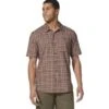 Royal Robbins Men's Redwood Plaid SS -KUHL Sales 33394 BAKED CLAY l