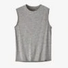 Patagonia Men's Sleeveless Cap Cool Daily Shirt -KUHL Sales 33424 FEATHER GREY l