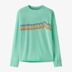 Patagonia K's L/S Cap SW T-Shirt 8 Patagonia K's L/S Cap SW T-Shirt -KUHL Sales 33460 RIDGE RISE EARLY TEA l