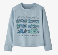 Patagonia Baby L/S Cap SW T-Shirt -KUHL Sales 33482 HOW TO HEAL ST BLUE l