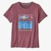 Patagonia Women's Summit Swell Responsibili-Tee -KUHL Sales 33515 EVENING MAUVE l