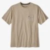 Patagonia Men's Line Logo Ridge Stripe Org -KUHL Sales 33524 OAR TAN l