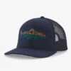 Patagonia Take A Stand Trucker Hat -KUHL Sales 33549 NAVY W WILD WATER l