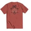Vissla Men's Above And Below Organic Tee -KUHL Sales 33659 RUSTY RED l