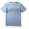 Vissla Men's Blurred Horizon SS -KUHL Sales 33660 COOL BLUE l