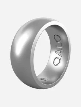 Classic Metallic Silicone Ring 3 Classic Metallic Silicone Ring