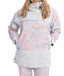 Roxy Women's Chole Kim Overhead Jacket 7 Roxy Women's Chole Kim Overhead Jacket -KUHL Sales cholegray2