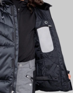 Obermeyer Kid's Meghan Jacket 8 Obermeyer Kid's Meghan Jacket -KUHL Sales ob16009blc